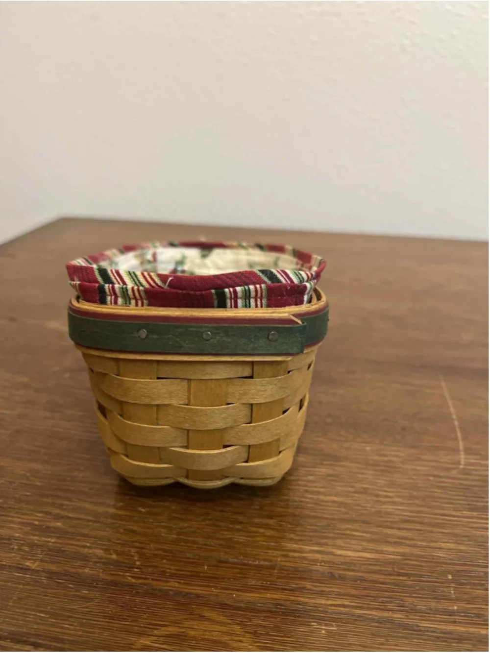 Longaberger christmas basket